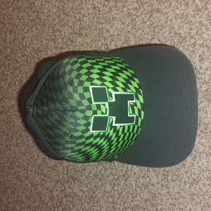 Minecraft Creeper Boys Baseball Cap Hat Youth Size OSFM
